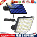 LED Solar Light PIR Motion Sensor 3 Modes Outdoor Street Wall Lamp (106LED)