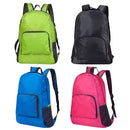 20L Men Women Backpack Folding Lightweight Trekking Travel Rucksack (Green)