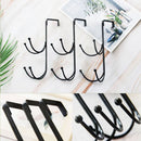 Type Free Punching Door Hooks Robe Hooks Storage Hanger Shower Hook Towel Rack