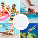 Swimming Caps for Adults Waterproof Elastic Sports Pool Swim Hat (White) Newly