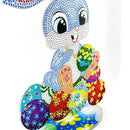 5D Diamond Painting Ornament DIY Easter Rhinestone Mosaic Craft Home Decor Kit