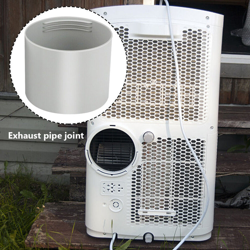 Portable Air Conditioner Interface Threaded Exhaust Hose Connector (130mm)