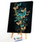 DIY Oil Paint By Numbers Butterfly Frameless Picture Craft Kit for Living R