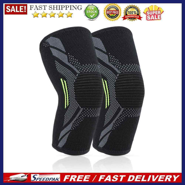Outdoor Sports Knitting Compression Elbow Brace Pad Support Arm Protector Sle