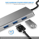 Reader 4K Dual HDMI Rj45 Ethernet Docking Station USB Type-C Hub For Laptop PC