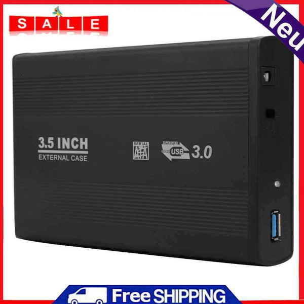 3.5"" Hard Disk SATA to USB3.0 Adapter External HDD Enclosure with USB Cable