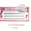 Long Easy to Apply Premade Volume Fan Eyelashes A Shape Eyelashes Extension