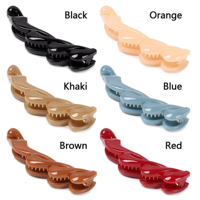Portable Non Slip Hairpins Hair Claws Styling Accessories Banana Hair Clips