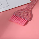 Hair Dye Brush Hair Coloring Applicator Comb Hair Styling Salon Tool (Pink)