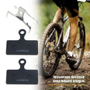 2pcs Mountain Bike Disc Brake Pads Bicycle Friction Film with Sheet Suit