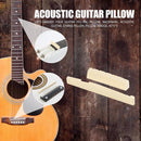 Left-Hand Folk Guitar ABS Bridge Saddle Nut Kit for Guitar (Ivory White) Newly