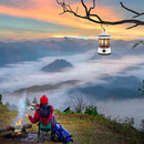 800mAh LED Hanging Camping Lantern Portable Outdoor Hiking Tent Decoration Li
