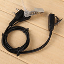 2 Pin Acoustic Tube Headset PTT Mic Earpiece for Baofeng for Kenwood Radio Newly