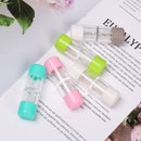Color Plastic Bottle Tube Soaking Box Contact Lens Case Travel Glasses Holder