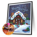 5D DIY Candy House Full Round Drill Diamond Painting Kit Craft Home Wall De