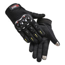 Anti-Skid MTB Bicycle Motorcycle Bike Protective Gloves (Black Full Finger)