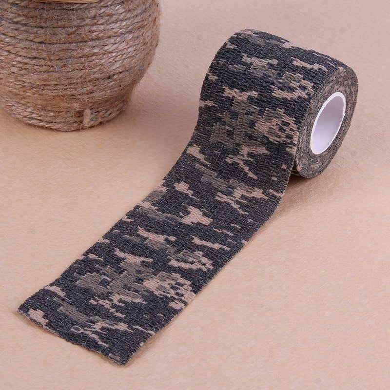Jungle Camouflage Aid Medical Self-Adhesive Elastic Bandage Gauze Tape