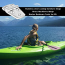 Boat Caravan RV Deck Cabinet Drawer Flush Door Strap Boat Hinge Hardware Newly