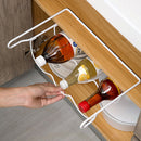 Fridge Organizer Kitchen Storage Rack Shelf Refrigerator Beer Wine Bottle Holder