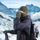 3pcs/Set Outdoor Cycling Scarf Hat Gloves Winter Thickened Fleece Neck Warmer