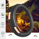 Mosquito Repellent Bracelets - Anti Mosquito Insect Wristband Set (Black)