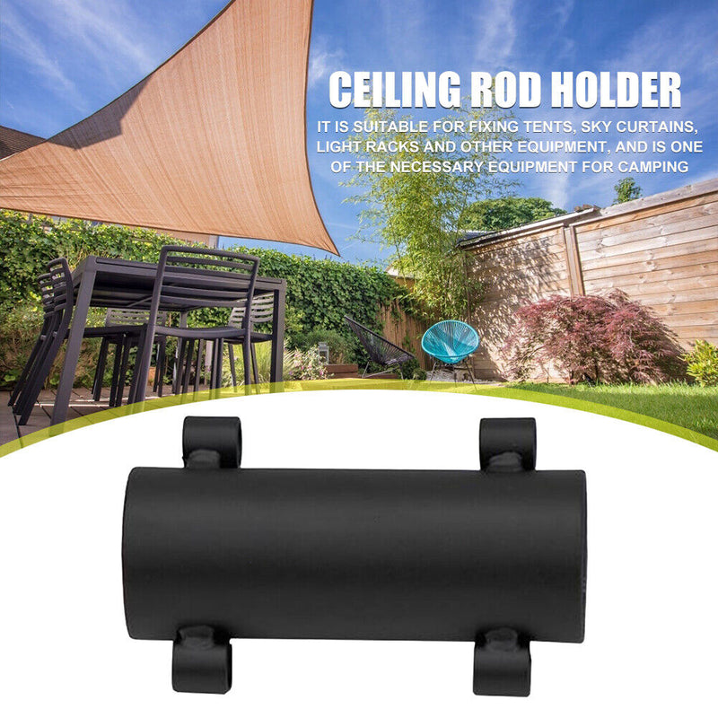 Awning Rod Holder Outdoor Camping Iron Canopy Rod Reinforced Tent Fixed Tub