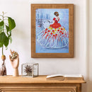 5D DIY Diamond Painting Partial Special Shape Drill Ballet Girl Picture Wal