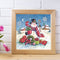Full Round Drill Diamond Painting 5D Christmas Snowman Kit Poster (LD582) Newly