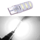 10pcs T10 5630 W5W Silica Gel 6MSD LED Car Interior Light Reading Bulbs Newly