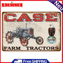 Home Weatherproof Retro Chic Farm Vehicle Sign Iron Painting Wall Art Drawing