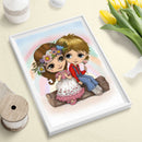 Drill Point Handicraft Boy Girl DIY Bead Mosaic Kit Drawing Diamond Painting