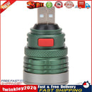 USB LED Power Bank Flashlight Head Lamp 3W Extension Light Torch Newly
