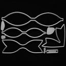 Bowknot DIY Craft Punching Molds Stencils Scrapbook Album Card Gift Embossing