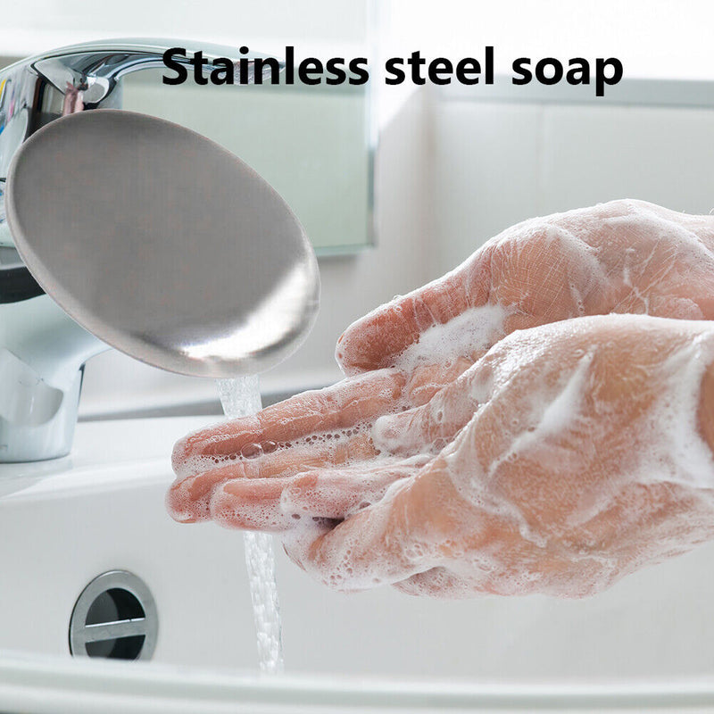 Odor Remover Stainless Steel Soap Kitchen Bar Garlic Fish Deodorize Tools