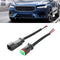 German DT 2 Pin Pigtail Kit Male Female Connector Adapter for LED Work Light