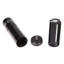 Black Mini Aluminum UV ULTRA PURPLE 9 LED Flashlight Flashlight Lamp L