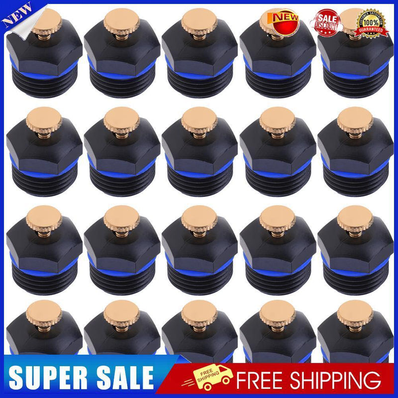 20pcs 1/2'' Garden Sprinklers Micro Flow Dripper Drip Head Irrigation Tools