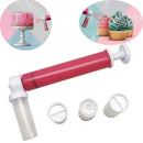 Manual Cake Coloring Duster Kitchen Pastry Baking Airbrush Spray Tube Tool Newly