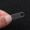 EDC Multi Tool Keyring Pendant DIY Name Tag Titanium Plate Anti-Lost Pet