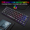 HXSJ V700 61 Keys RGB Backlight USB Wired Keyboard for Computer PC Gamers