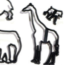 8Pcs Set AnimalCake Cookies Biscuit Cutter Decorating Mould C2B5 Baking S3V9