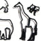 8Pcs Set AnimalCake Cookies Biscuit Cutter Decorating Mould C2B5 Baking S3V9
