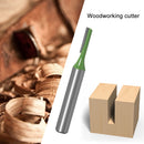 6mm Shank Wood End Mill Single Double Flute Straight Router Bit for Woodworking