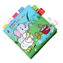 Cartoon Baby Cloth Book Colorful Early Learning Montessori Quiet Books
