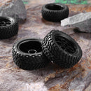 4pcs Rubber Tire On Road RC Racing Car Wheel for 1/10 Hsp Redcat RC Crawler