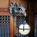 Halloween Dragon Pendent Lamp Lantern Dinosaur Hanging Lamp Dragon Head