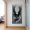 5D DIY Full Drill Round Shape Wing Wolf Rhinestone Diamond Drawing Home Decor