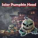 Halloween LED Light Up Pumpkin Head Rotten Patch Jack-o-Lantern Party Light&