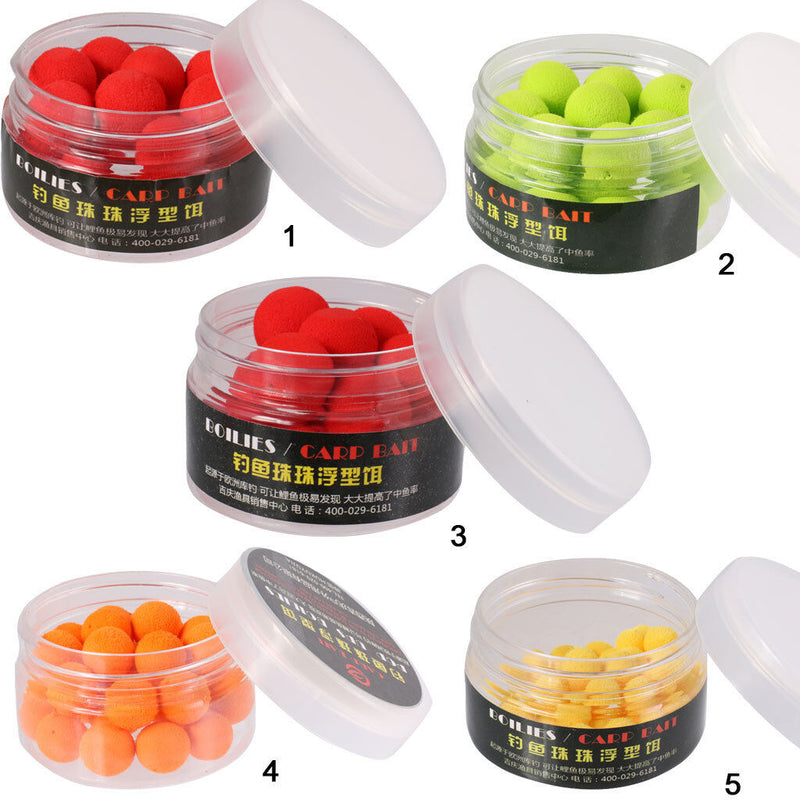 17mm Boilies Floating Fishing Lure Carp Baits  Feeder Strawberry Flavor