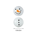 Garland Party Decor Winter Christmas Wooden Bead Snowman Wooden Bead Craft